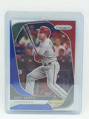 Joey Votto 2020 Panini Prizm Baseball - RED WHITE & BLUE #33 - Cincinnati Reds - Image 1 of 2