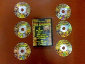 6 DVD Bro John Hamman's Lost Works - Over 12 hours of Premium Card Magic Tricks - Picture 1 of 3