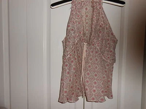 WALTER--SILK/COTTON PRINT TOP--MEDIUM - Picture 1 of 1