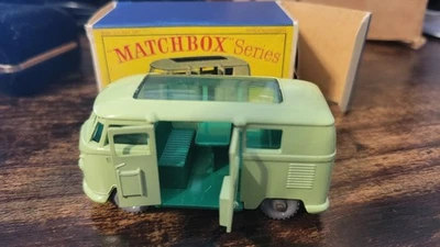 Matchbox Series No 34 Volkswagen Caravette With Box Excellent Condition. - Image 1 of 4