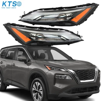 LED Daytime Running Light For Nissan Rogue 2021-2023 w/Halogen Signal Left&Right - Image 1 of 4