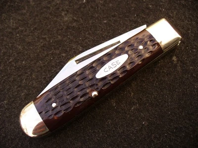 Cuchillo Delrin Vintage Case XX EE. UU. 6231 1/2 Grande Jack Jigged 6 puntos 1974 Sin Usar Casi Nuevo Foto 1 de 4