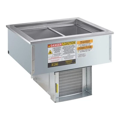 Delfield N8130BP dos sartenes gota en pozo de alimentos fríos refrigerados Foto 1 de 4