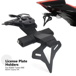 License Plate Holder Fender Eliminator Bracket For APRILIA RS660 Tuono660 RSV4 - Picture 1 of 11
