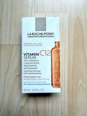 LAROCHE-POSAY ВИТАМИН C12 СЫВОРОТКА ПРОТИВ МОРЩИН ВОССТАНАВЛИВАЮЩИЙ АНТИОКСИДАНТ, НОВЫЙ В КОРОБКЕ - Изображение 1 из 4
