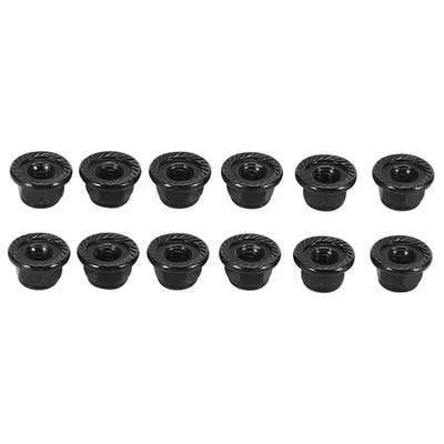 12PCS Metal 4mm  Wheel Lock Nuts for 1/10 RC Crawler Car  TRX4 TRX6 Axial6470 - Image 1 of 4
