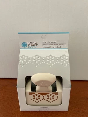 Martha Stewart Crafts "Flower Bed" Deep Edge Punch New in Box - Image 1 of 3