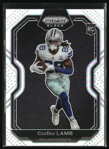 2020 Panini Chronicles #PB-11 CeeDee Lamb Prizm Black Silver - Picture 1 of 2