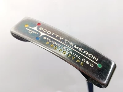 SCOTTY CAMERON  Studio Stainless Newport 1.5 Prototype Original Steel 4 Titleist - Image 1 of 4