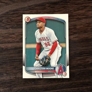 2025 Bowman - Prospects Christian Moore #BP-107 (RC) - Picture 1 of 2