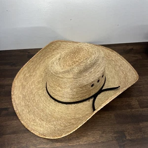 ATWOOD HEREFORD LC 4X MIT ÖSEN lang oval 7 3/8 - Western Cowboy Hut - Bild 1 von 13