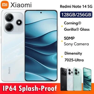 Original Xiaomi Redmi Note 14 5G Dimensity 7025-Ultra 5110mAh 50MP 120Hz IP64 - Picture 1 of 15