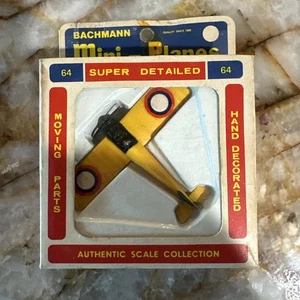 Bachmann Mini Planes Morane-Salinger #64 With Box And Insert Excellent Condition - Picture 1 of 10