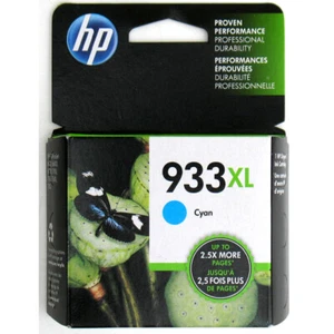 HP - 933XL - Drucker Tintenpatrone - Cyan - Original - Nov 2019 - NEU - Bild 1 von 3