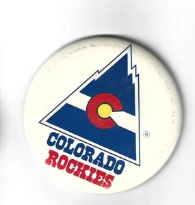 RARE 1970'S COLORADO ROCKIES 3 1/2 BUTTON !! - Picture 1 of 1