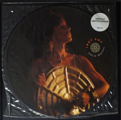 Iggy Pop - Cold Metal (single picture disc)- original 12" record [NHA5-052] USA - Image 1 of 2