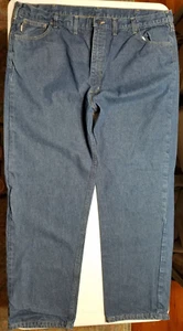 Pantalones de mezclilla Carhartt FRB100-DNM Cat 2 resistentes al fuego calce relajado azules para hombre 46 x 32 - Imagen 1 de 17