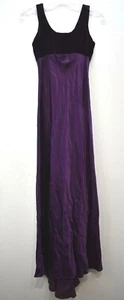 Zum Zum Women Sleeveless Scoop Neck Back Zip Cocktail Empire Waist Dress 7-8 - Picture 1 of 8