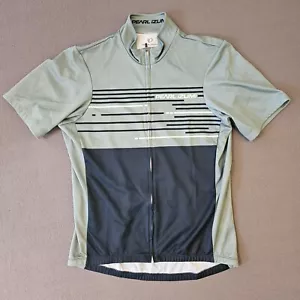 Pearl iZumi Damen Radtrikot blau minimalistisch einfach Medium durchgehender Reißverschluss - Bild 1 von 7