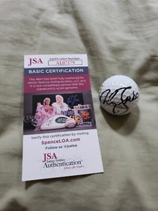 Nick Faldo Hand Signed Masters logo Titleist Prov1 golf ball JSA autograph PGA - Picture 1 of 10