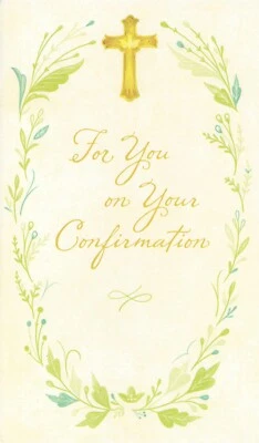 Encouraging CONFIRMATION Money Gift Card Holder by American Greetings + Envelope - Image 1 of 4