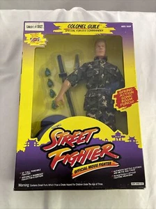 Hasbro Capcom Street Fighter Colonel Guile Special Forces Commander 12” - Picture 1 of 3