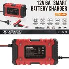Battery Charger 12V 6A Smart Car Battery Charger Battery Charger Pulse Repair