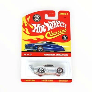 Hot Wheels Volkswagen Karmann Ghia 6/15 - Chrome - 2008 Hot Wheels Classics A - Picture 1 of 3