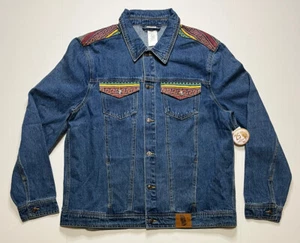 NEW Disney Jacket Adult XL Blue Denim Hercules Pegasus D23 25th Anniversary - Picture 1 of 10
