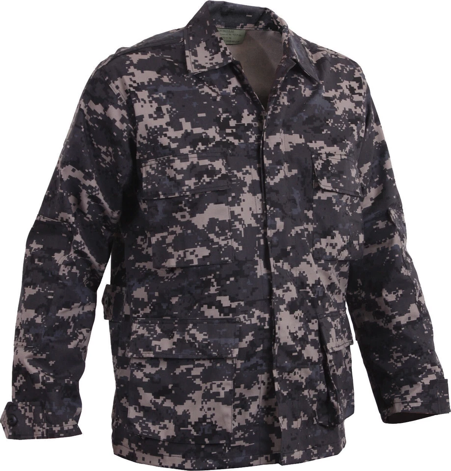 Rothco Poly/Cotton BDU Tactical Military Uniform Army Fatigue Coat: Choose Sizes - Image 1 of 1