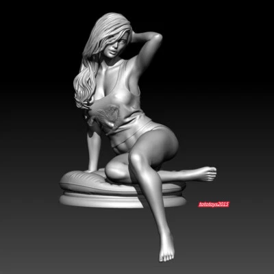 1/18 性感玛丽女孩场景道具迷你人偶娃娃展示雕像模型玩具 — 第 1/4 张图片