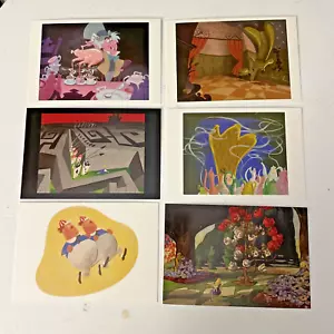 Alice im Wunderland - Art of Disney The Golden Age - 6 Sammelpostkarten #1 - Bild 1 von 8