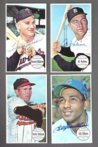 1964 Topps Giants Autograph-18-card lot w/Kaline,Killebrew,Brooks Robinson+ - Picture 1 of 5