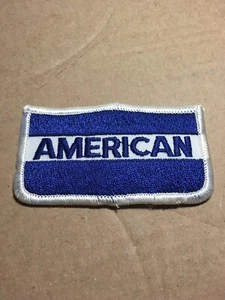 American Sew On Patch USA America Crest Blue White - Picture 1 of 4
