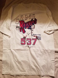 Reggie Jackson 44 California Angels 537 HR 6th All Time HOF XL Jersey T Shirt - Picture 1 of 6