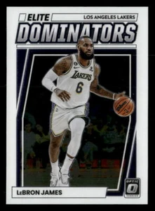 2022-23 Donruss Optic LeBron James #22 Elite Dominators Los Angeles Lakers - Picture 1 of 2