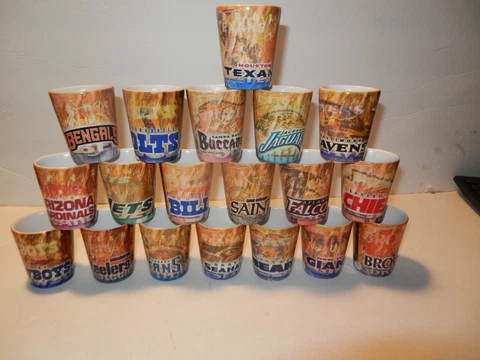 NFL SHOT GLASSES TYPE 1 STYLE Cover