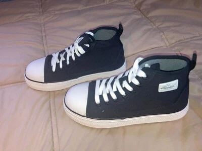 Thorogood 808 6200 Hightop 运动鞋黑色男式 7-1/2 7.5 码/女式 9-1/2 码 — 第 1/4 张图片