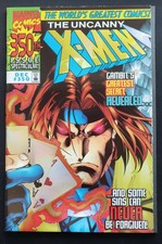 Uncanny X-Men #350 1997 Holo Foil Wraparound Cover Marvel VF/NM 1st Print GAMBIT