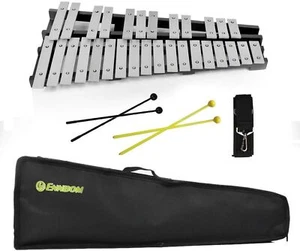 30 Notes Foldable Glockenspiel Xylophone Vibraphone Percussion Instrument (Bl... - Picture 1 of 6