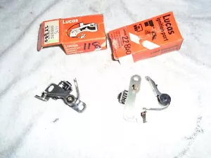 Bedford CF, Vauxhall Viva, Victor, Triumph Dolomite, TR7 2 x Lucas Contact Sets - Picture 1 of 1