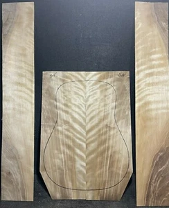 FLAMED YELLOW BIRCH BACK AND SIDES SET FOR DN, ECO-FRIENDLY TONEWOOD  - Imagen 1 de 4