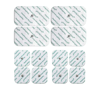 Mixed Stud Tens Pads For Beurer and Sanitas Tens Machines 8 Square & 4 Large  - Image 1 of 4