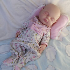 COSDOLL lifelike Reborn Baby GirlDolls 15" Cute Realistic Silicone Sleeping Doll