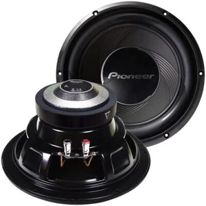 (2) PIONEER TS-A30S4 12” A-SERIES CAR SUBWOOFERS SUB SUBS SINGLE 4 OHM (1 PAIR) - Picture 1 of 3