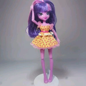 Muñeca 9" My Little Pony Equestria Twilight Sparkle púrpura pelo rosa púrpura - Imagen 1 de 6