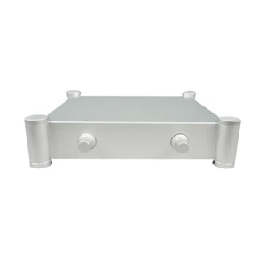 Aluminum Chassis DIY DAC Amplifier Audio Shell Tube Case Size W362 H86 D322mm - Picture 1 of 4