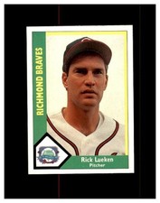 1990 CMC  Rick Lueken  #26  Richmond Braves 