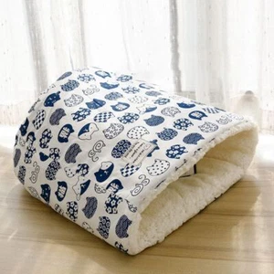 Japanese Style Cat Sleeping Bag Cartoon Kitten Cave House Indoor - Picture 1 of 21
