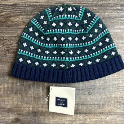 Janie and Jack 18-24 Meses Fair Isle Gorro NUEVO Foto 1 de 4